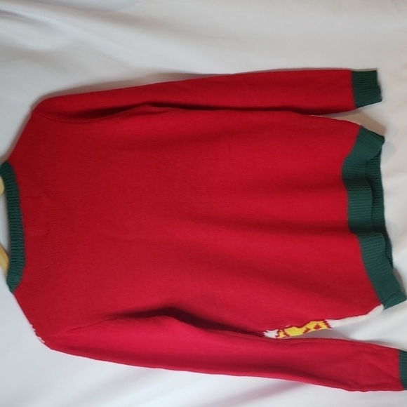 𝅺happy Holidays Urban Heritage Ugly Christmas Sweater Dogs Pugs Lights Up Rec - Picture 3 of 13